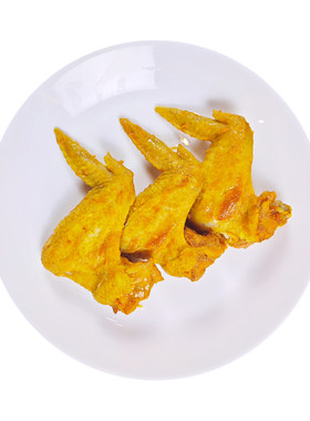 咖喱奥尔良鸡全翅烧烤油炸鸡翅