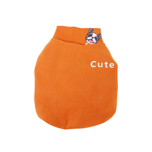 法宝宠物 狗狗秋冬高领卫衣麂皮绒秋冬保暖衣服可爱法斗巴哥柯基