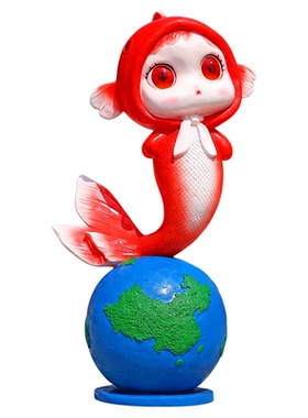 现货包邮，烤鱼店龙虾店装饰雕塑