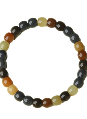 亲宝水晶楼兰三色和田玉手链