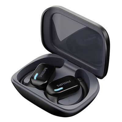 飞利浦蓝牙耳机挂耳式运动耳机