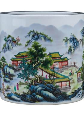 景德镇名师手作储物缸摆件