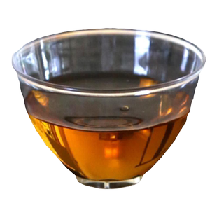 一次性茶杯塑料功夫茶杯小号加厚家用商用招待喝茶杯子配收纳杯架