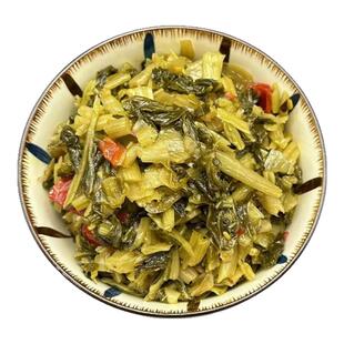 安徽霍山农家腌菜高杆白菜咸菜手工炒熟即食老坛酸菜泡白菜下饭菜