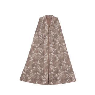 拟梦【南法假日】明制合领长比甲新中式衬衫高腰阔腿西裤棉麻复古