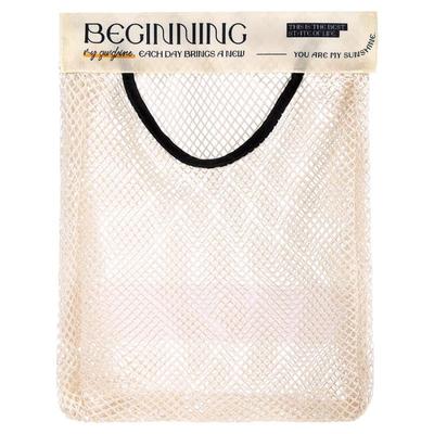 塑料袋收纳魔术贴网兜壁挂大容量