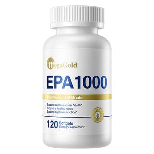MegaGold美嘉高鱼油omega3高浓度EPA心脑情绪深海鱼油软胶囊120粒