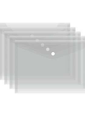 山久A5环保PP塑料文件袋透明防水