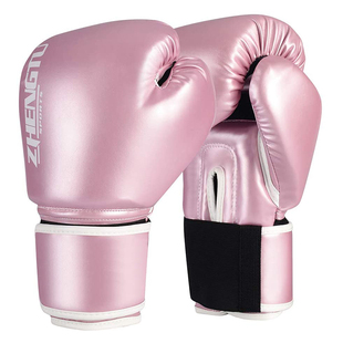 专业女性款拳击手套男女成人散打训练泰拳自由搏击比赛打沙袋训练