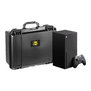 DEVASO适用Xbox Series X收纳箱XSX微软xbox series s游戏主机收纳便携手提箱XSS安全防爆防压防水Xbox收纳包