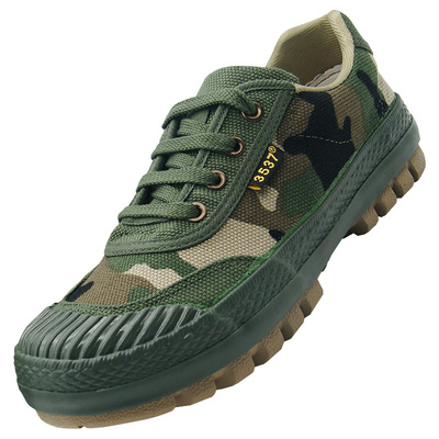 际华3537正品低帮解放鞋男工耐磨