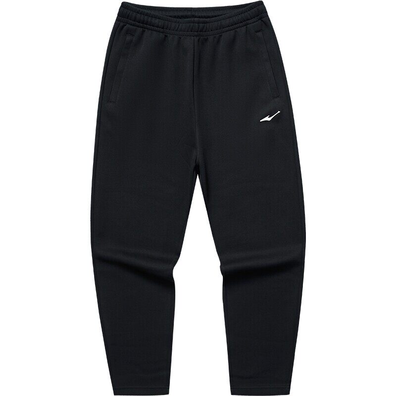 鸿星尔克运动裤子男春季新款男士健身直筒针织长裤男生休闲裤男裤