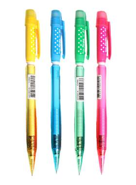 日本pentel派通自动铅笔AX105C/W活动铅笔0.5mm糖果色铅笔橡皮擦铅芯套装学生考试书写绘图笔旗舰店日本原装