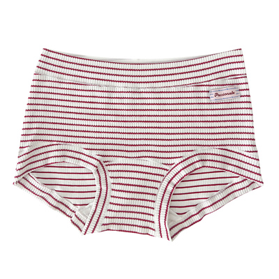 内裤女士A类纯棉平角加长全棉裆