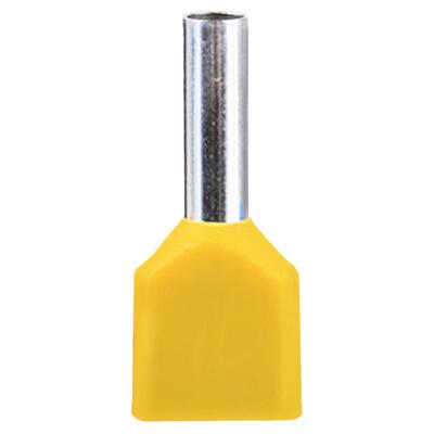 紫铜双线TE7508冷压接线端子0508