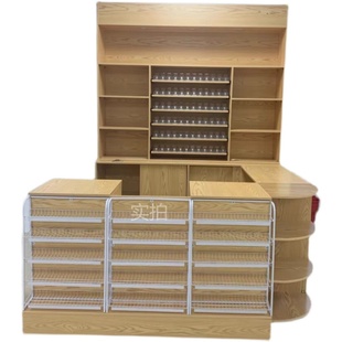 便利店收银台烟酒柜组合多功能简约店铺超市烟柜酒柜定制小型柜台