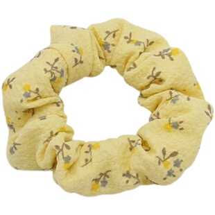 2026新柔软大肠发圈bm碎花布艺发绳ins简约猪肥肠女网红头绳韩国