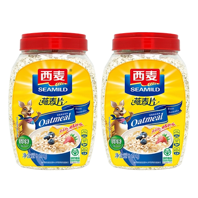 西麦早餐营养麦片