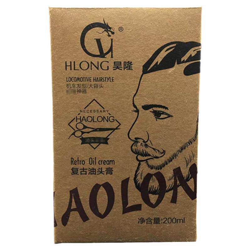 男士复古油头膏保湿蓬松定型啫喱
