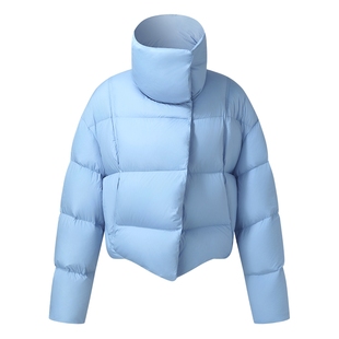 首降|歌莉娅95%白鹅绒轻薄羽绒服女冬季小个子面包服短外套