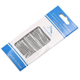 免穿针盲人针老人用免认手缝针大号家用缝衣针缝衣服不用穿线的针