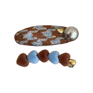 高级感发夹女鸭嘴夹边夹侧边前额一字发卡碎发刘海夹2025新款头饰