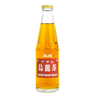 日本进口ASAHI朝日乌龙茶风味饮料玻璃瓶装清爽无糖0卡饮品200ml