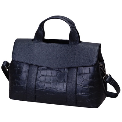 真皮手提包女气质大容量斜挎包