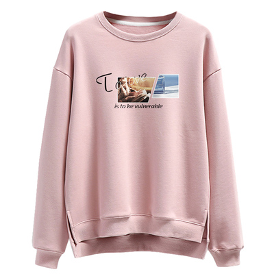 纯棉品质面料下摆开叉