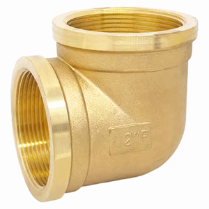 加厚90度双内丝铜弯头内牙弯头 2分 3分4分6分1寸内螺纹直角接头