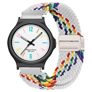 适用斐乐手表表带6641男女款磁吸扣腕带运动休闲手表带学生替换带