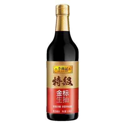 李锦记特级金标生抽炒菜酱油