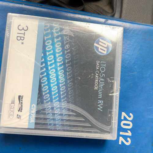 议价HP LTO5 Ultrium 3TB RW数据磁带，型号C维修