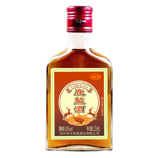 海森岛鹿鳖龟酒125ml甲鱼鹿鞭人参枸杞大枣滋补养生非保健酒药酒