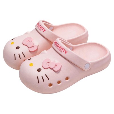 HelloKitty正版授权洞洞鞋女外穿