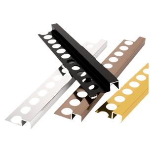 瓷砖阳角收边条铝合金木地板收口线封边压边条金属不锈钢装饰线条