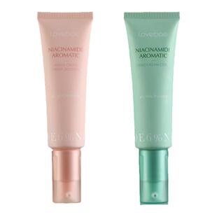 6%烟酰胺护手霜女美白保湿嫩白去手纹滋润补水防干裂按压式手膜油