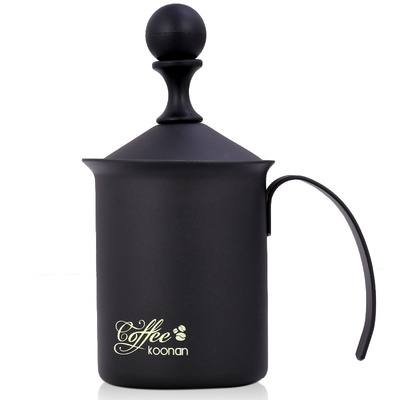 koonan手动家用迷你双层打奶泡器