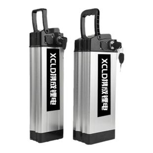 折叠电动车锂电池代驾自行车电池正品36v48v60v20ah银鱼海霸款