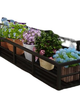 悬挂式铁艺栏杆不锈钢花架