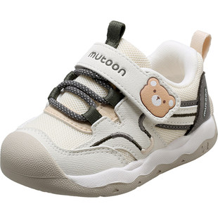 牧童婴儿鞋子2026春季新款男童卡通宝宝学步机能鞋软底女童步前鞋