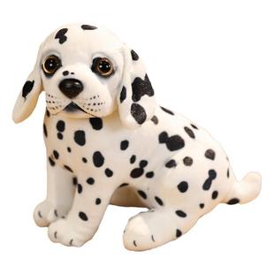 名犬狗狗公仔仿真小狗毛绒玩具哈士奇吉娃娃八哥斑点狗宠物狗玩偶