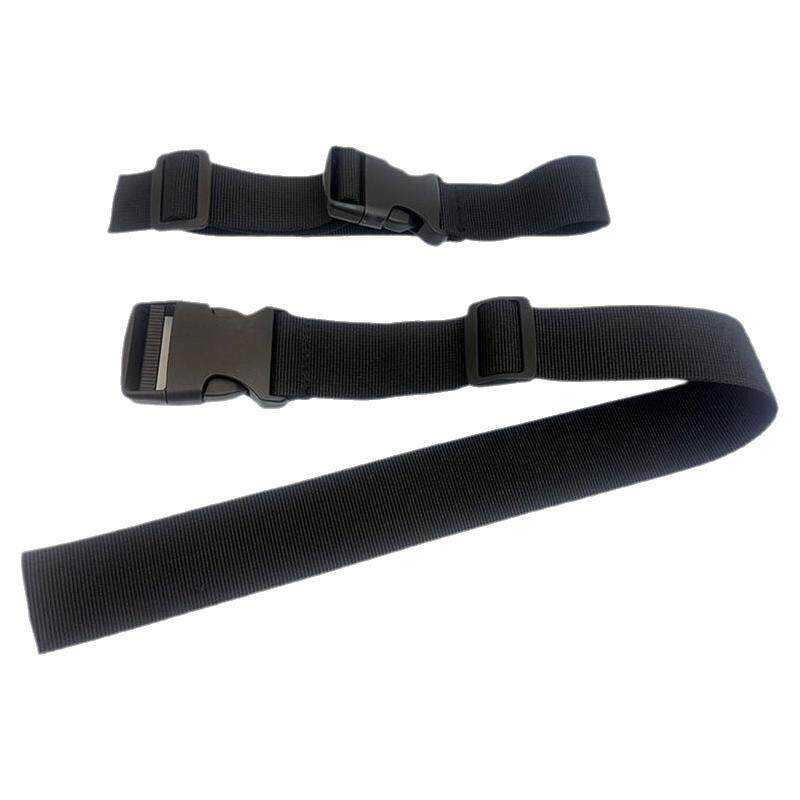 无弹力插扣捆绑带尼龙可调节腰带行李帐篷背包固定强力固定编织带