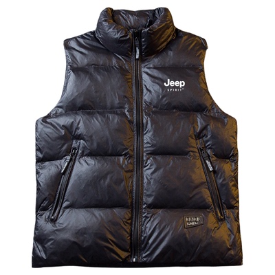 JEEPSPIRT吉普羽绒马甲男款