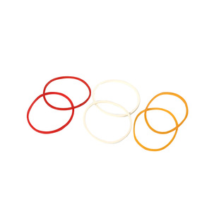 实验室一次性橡皮筋高弹力耐用黄色/白色/红色橡皮圈牛皮筋 组培瓶封口灭菌 皮筋皮套4CM胶圈100个/包