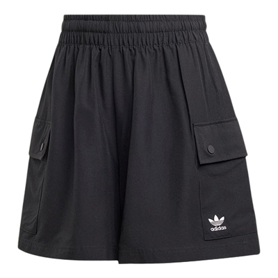 【自营】adidas阿迪达斯三叶草工装口袋五分裤女梭织短裤JD1514