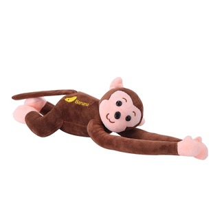 可爱猴子汽车摆件装饰车尾部玩偶车载创意吊猴长臂猴车外公仔挂件