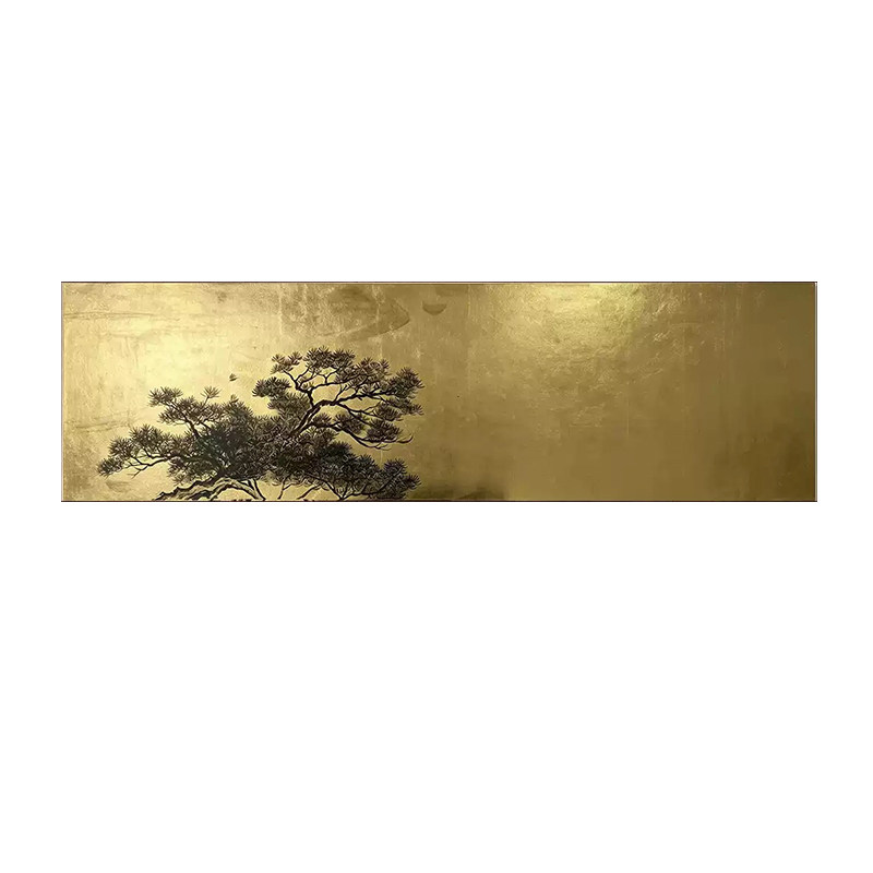 中式复古横版入户玄关装饰画