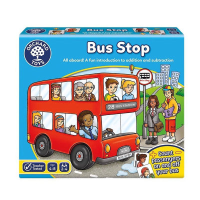 orchard toys巴士站台桌游bus stop快慢狐购物清单shopping list