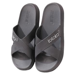 路路佳拖鞋男士老年厚底防滑夏家居耐用橡胶洗澡特大码48凉拖鞋女